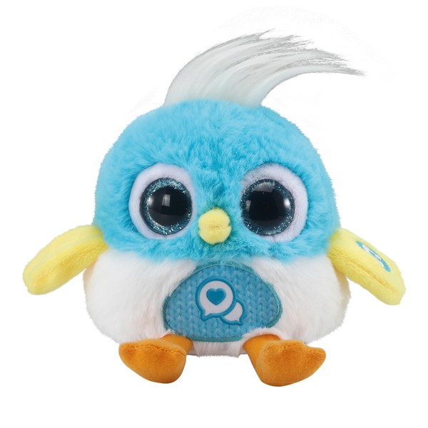 VTech LoLibirds - Pauly - Interactive Plush Toy with Recording Function, Melodies and Magnetic Cushion - For Children Aged 4-10 Years