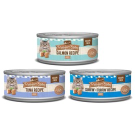 Merrick Purrfect Bistro Grain Free Wet Cat Food Variety Pack Seafood Recipes - (Pack of 1) 8.25 lb. Cans