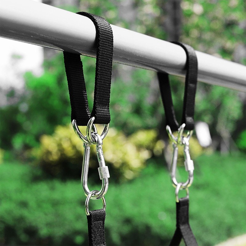 TVSVKWE 3 Pieces Swing Hanging Straps, Outdoor Hammock Accessories, Durable