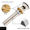 BRIGHT SHOWERS New Bathroom Sink Drain with Overflow Pop-Up Drain