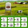 Tcvents Farm Toys Playset, Farm Tractor Animal Toys for Kids