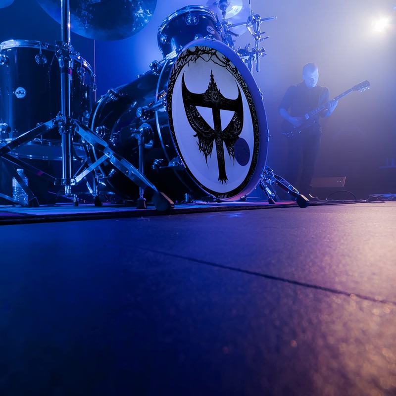 16 inch Custom Bass Drum Head Decal - Personalized Stickers