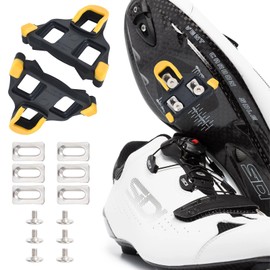 SPD Cleats for Cycling Shoes,Bicyce Cleat Float Self-Locking Cycling Pedal Cleats For Shimano,6 Degree of Float Cycling Pedals Cleat,for Cycling Sport,Cycling Shoe,For Shimano,SPD-SL,SH11