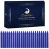 24 Pack Blue Spell Chime Candles – Premium Mini Unscented