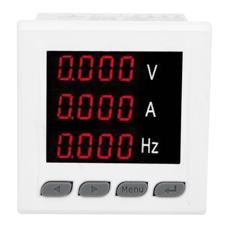 72 UIF Multi Function Meter Single Phase A V HZ