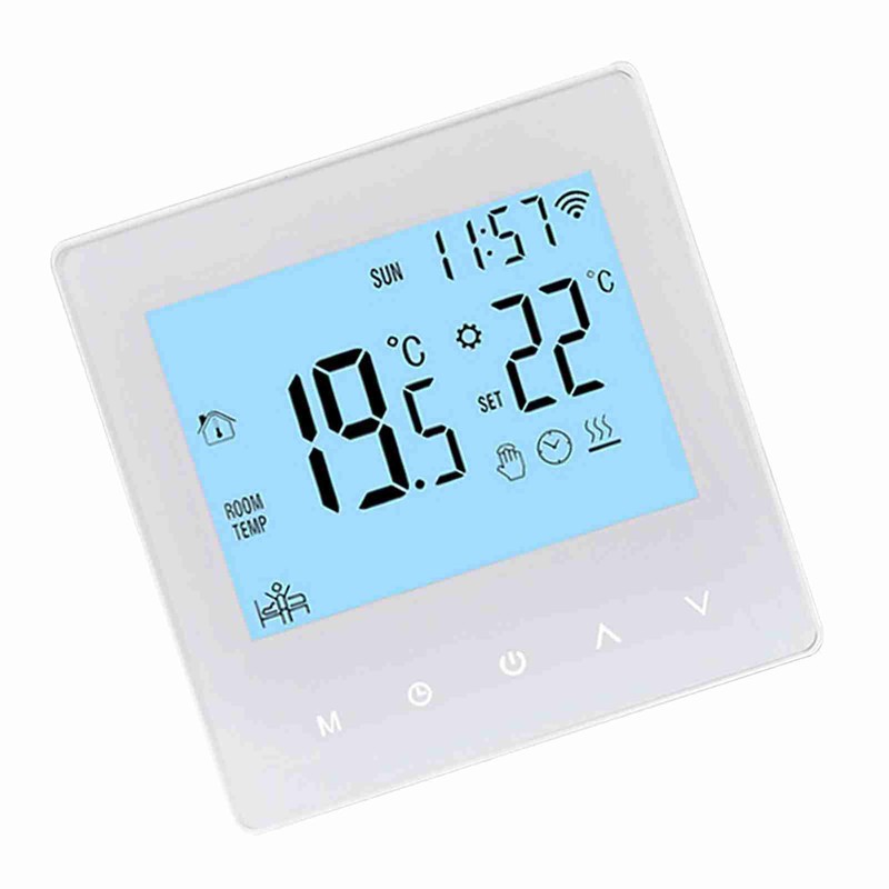 Smart Tuya WiFi Thermostat 16A Digital Programmable LCD Display Underfloor