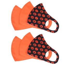 6 Pack Washable Cloth Face Masks with Creative Patterns - Reusable Masks with Fashion Design