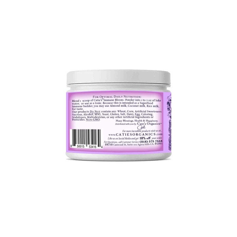 Energy Essentials Catie's Whole Plant Food Immune Bloom +