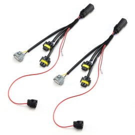 AlphaRex For 2016-2021 Toyota Tacoma LED Headlight Converters DRL with Full stock