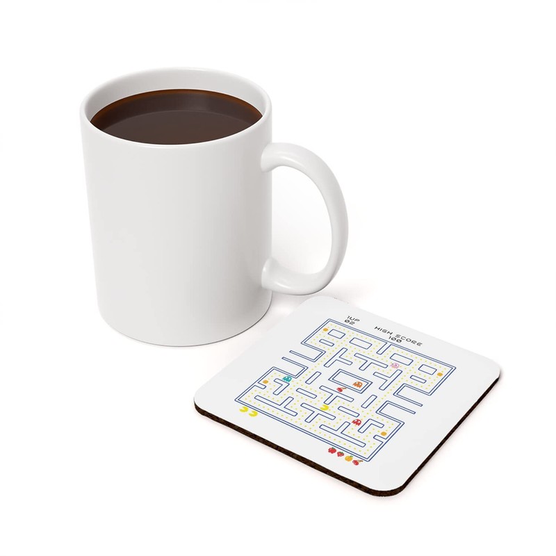 Cork Coaster - Level Video Games Retro 8 Bit Arcade