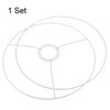 uxcell Lamp Shade Ring, 250mm Dia. Lampshade Holder Frame Ring