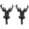 4homemax Cast Iron Rustic Design Wall Hanger Vintage Design Hooks
