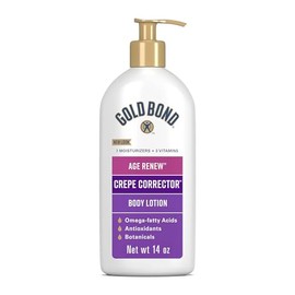 Gold Bond Age Renew Crepe Corrector Body Lotion, Replenishing & Smoothing Formula, 14 oz.