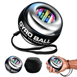 ZLQHHYL (2026 New 6-Level Color-Shifting) All-Metal Power Gyro Ball