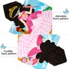 Kato Tirrinia Princess Bath Poncho Bathrobe Hooded Towel Children Girls