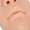 Silicone Ear Model Novice Simulated 3D Nose and Mouth Model