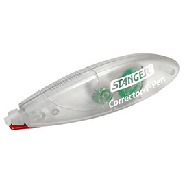 Stanger 18000102013 Korrektion Tape pen, 6 M Black