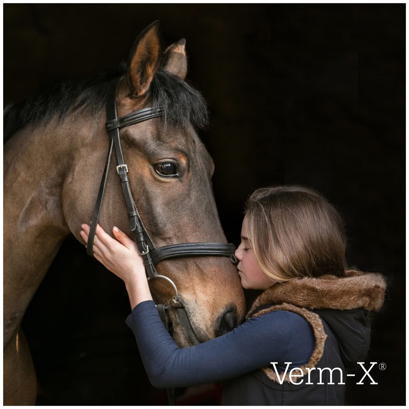 Verm-X Original Pellets for Horses and Ponies, All Natural Supplement,