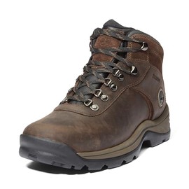 Timberland Men's Flume Waterproof Mid Hiker Boot Hiking, Dark Brown-2024 New, 11