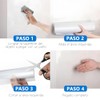 4 Piezas Protector de Puertas para Perro,Cinta Antiarañazos para Gatos,Protector