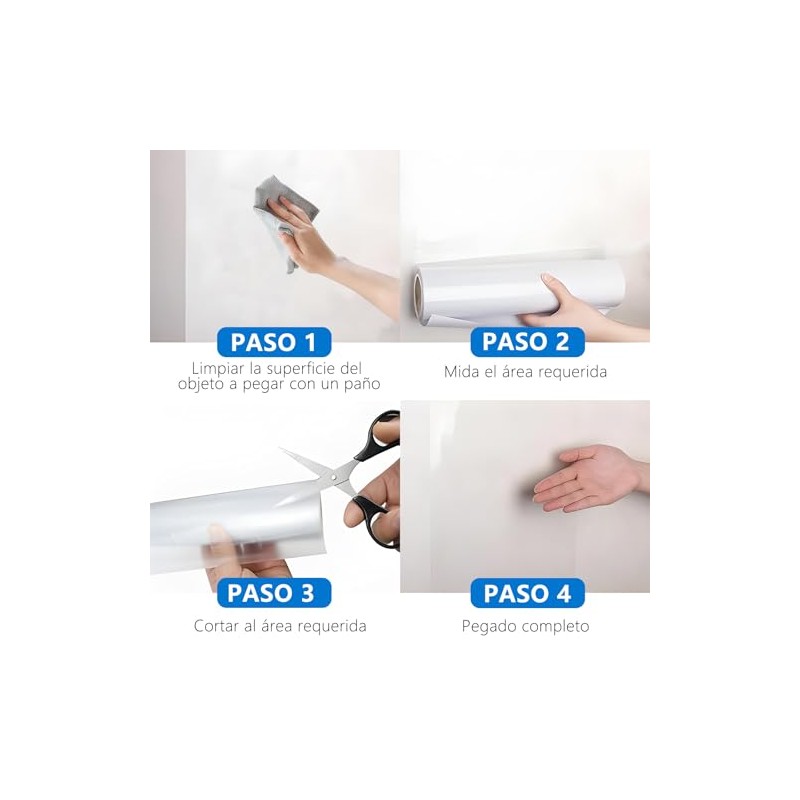 4 Piezas Protector de Puertas para Perro,Cinta Antiarañazos para Gatos,Protector