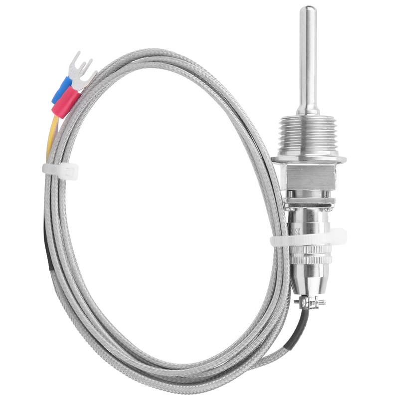 K Type Temperature Sensor RTD Stainless Steel Thermocouple Temperature Probe