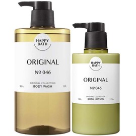 Happy Bath Original Collection Original Body Wash 910g + Body Lotion 500g Body Set, 1 Set / 해피바스 오리지널컬렉션 오리지널 바디워시910g + 바디로션500g 바 디세트, 1세트