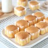 100 Count White Cupcake Liners, Square Baking Cup, Paper Cupcake