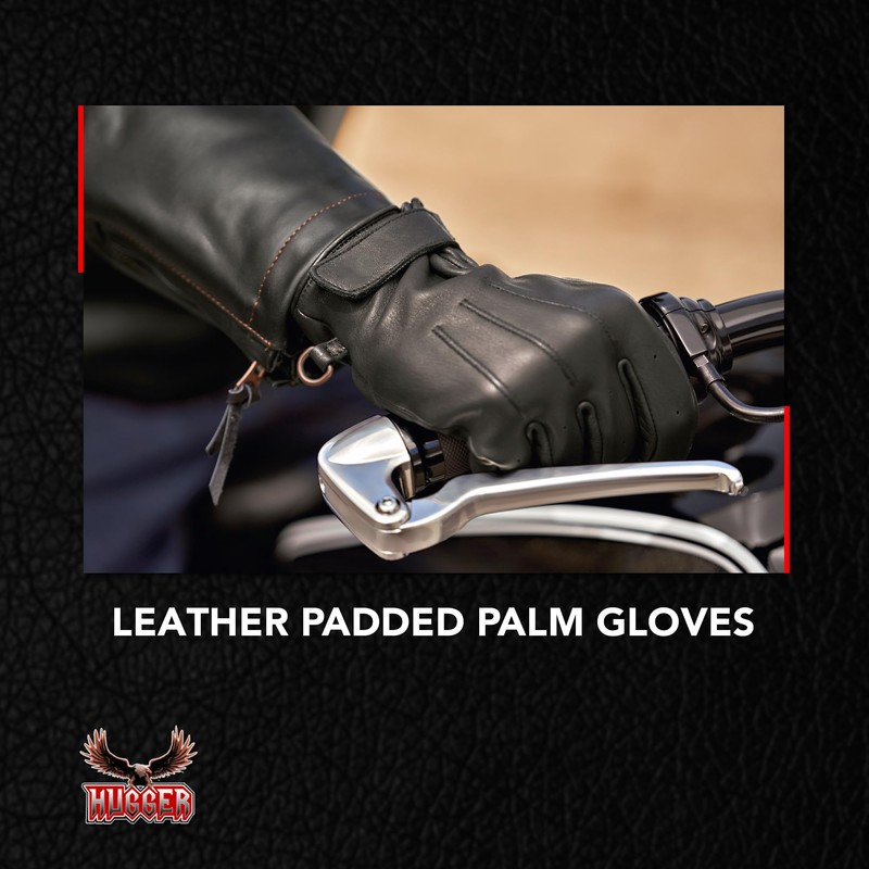 Hugger Glove Company Gauntlet Gloves Unlined Cold/Wind Resistant - Medieval