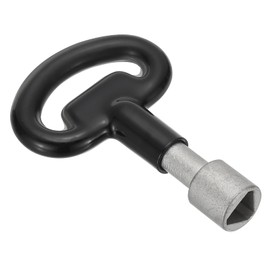 PATIKIL 11.5mm/0.45" Hole Socket Spanner Key, Stainless Steel Triangle Electrical Cabinet Gas Water Meter Switch Safety Key for Cupboard Panel Lock