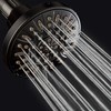 AquaDance OIL RUBBED BRONZE High Pressure 6-Setting 4" Shower Head