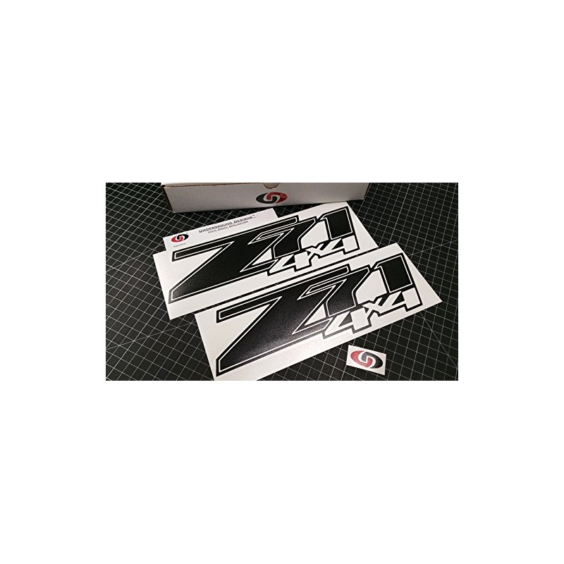 Z71 4x4 Decal Chevy Fender Tailgate Sticker 2007-2013 Select Color: