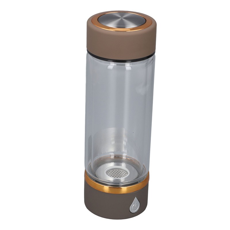 Hydrogen Water Bottle Generator Glass Smart Portable Rechargeable Ionizer Machine
