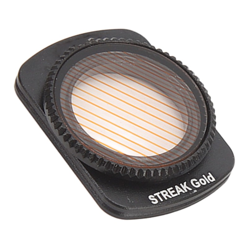 Streak Effect Action Camera Lens Filter HD Coated Slim Aluminum