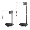 OHITEC Metal Scalable Desk Tablet Phone Stand Holder Adjustable Suitable