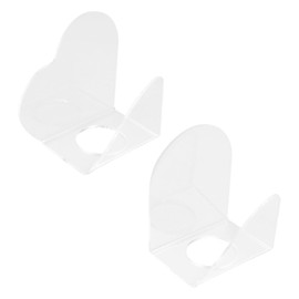 Mikinona 2 Pack Hand Makeup Palette Acrylic Nail Art Set Easy to Clean Portable for Colors for Mom Girlfriend Bridesmaid