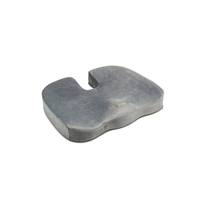 Relaxso Coccyx Orthopeadic Memory Foam Seat Cushion