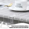 Plastic Tablecloth Clips, Pack of 12, Transparent Tablecloth Holder, Weatherproof