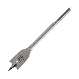 wolfcraft Flat Milling Drill Bit Hexagonal Shank Diameter 14 mm I 7634000 I For Milling Holes in Wood