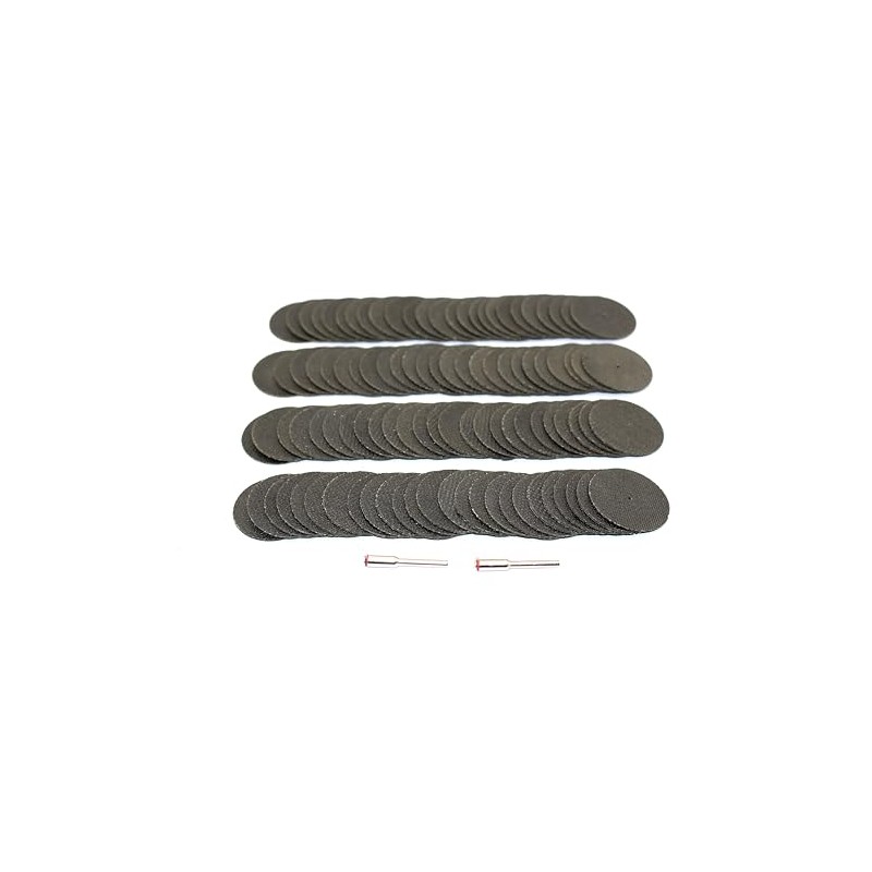 TEMO 100 pc 1-1/2 Inch Reinforced Fiberglass Cutoff Wheel Disc