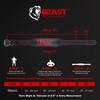 Beast Power Gear Weight Lifting Belt - 4” Genuine Leather