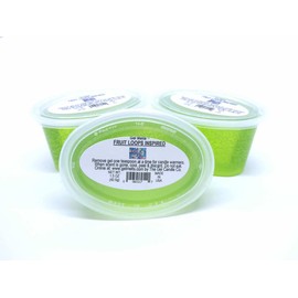 3 Pack Aroma of FRUIT LOOPS INSPIRED Aroma Gel Melts For Warmers And Burners By The Gel Candle Company PEEL, MELT AND ENJOY