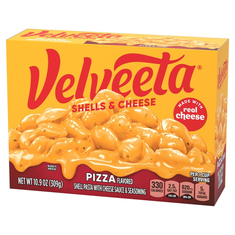 Velveeta Shells & Cheese - Pizza Flavor (10.9 oz Box)