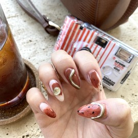 MunNail Warm Brick Nail Tips - Mediaval / MunNail 웜브릭네일팁 - 미디오벌