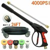 Ikaufen 4000PSI High Pressure Car Power Washer Gun Spray Wand