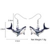 RAIDIN Cute Acrylic Ocean Animal Whale Shark Earrings for Women
