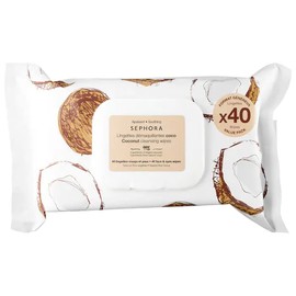 SEPHORA COLLECTION Clean Cleansing & Gentle Exfoliating Wipes Coconut