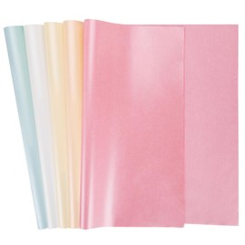 VGOODALL 100 Sheets Tissue Paper for Gift Bags, Light Color Pearlescent Tissue Paper for Gift Wrapping Birthday Wedding 20 x 14 Inch