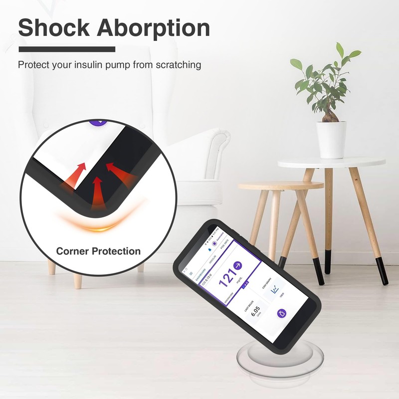 Silicone Soft Case Compatible with Omni pod 5 Device, Perfect