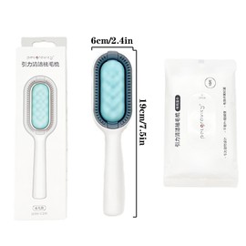 Cat Brush with Water Pet Hair Removal Comb with Water Tank Portable Multifunctional Cat Brush for Massage, Care and Hair Removal
